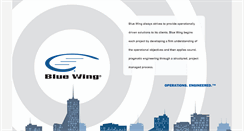 Desktop Screenshot of bluewing.com