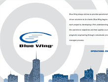 Tablet Screenshot of bluewing.com